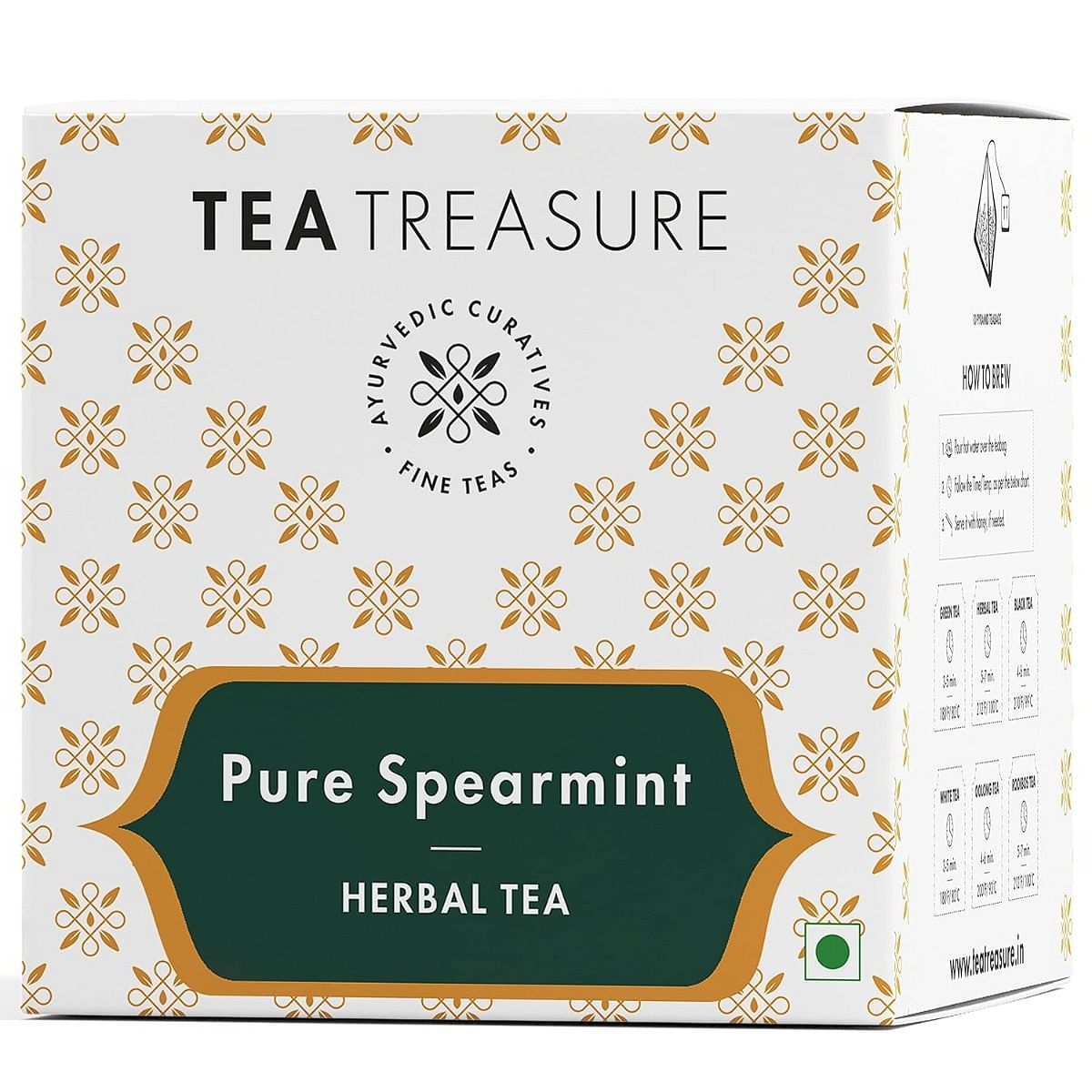 

Tea Treasure Spearmint Herbal Tea 10 Tea bag