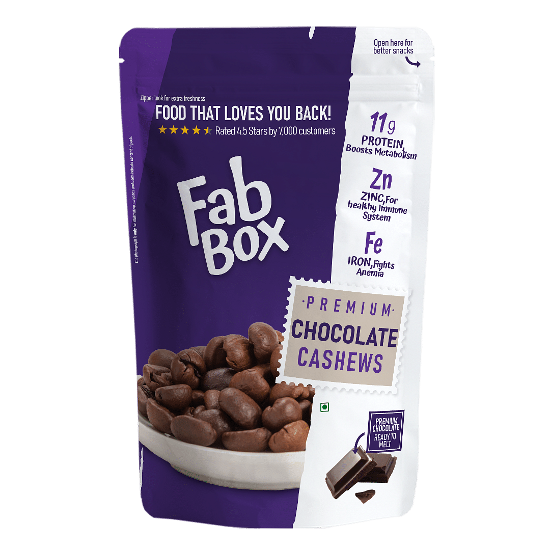 Fabbox Premium Choco Cashews 100g