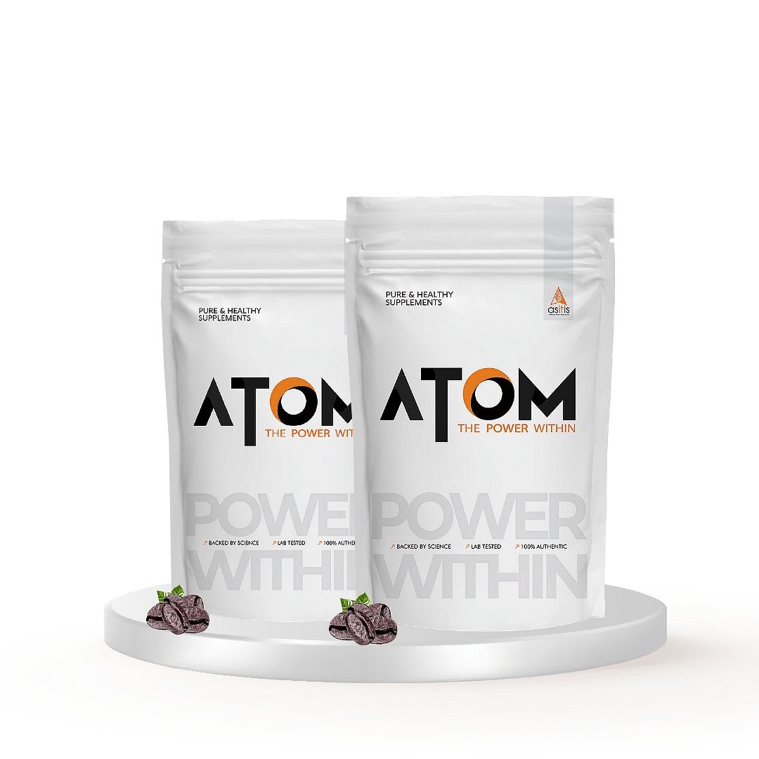 

AS-IT-IS ATOM Performance Whey 1Kg | With Safed MusliÂ & Mucuna Pruriens | For Faster Recovery | Highly Bioavailable | Cafe latte flavor | Pack of 2