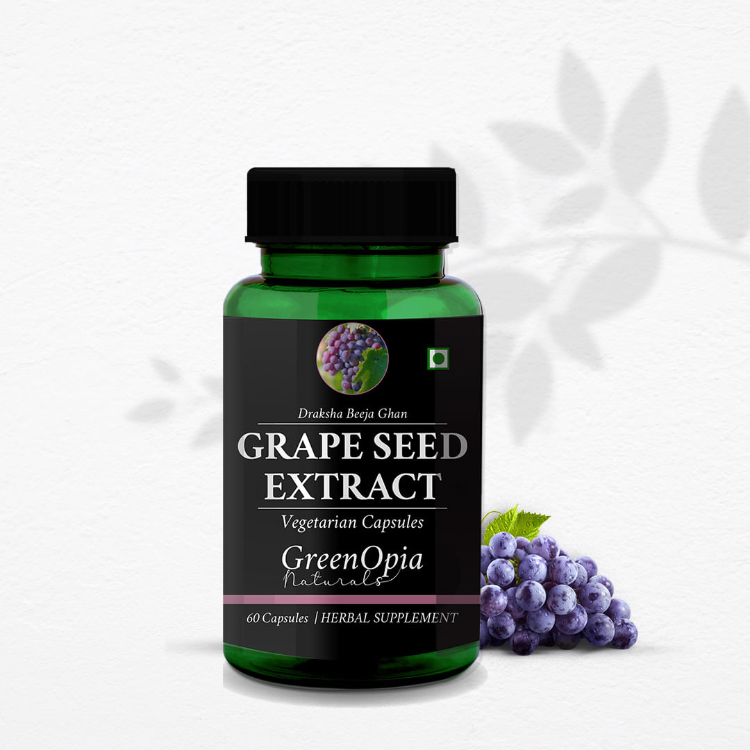 

GreenOpia Grape Seed Extract 60 Vegetarian Capsules