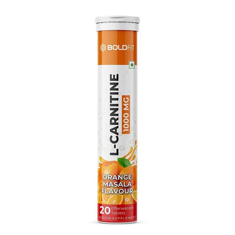 Boldfit L Carnitine Tartrate Effervescent Tablets l Carnitine Tablets For Recovery Support, Energy Support L-Carnitine Supplement L Carnitine 1000mg Pre Workout - Orange Masala Flavor-picture-21