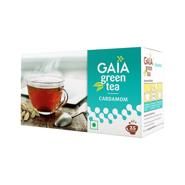 Gaia Green Tea + Cardamom Tea Bags-picture-17