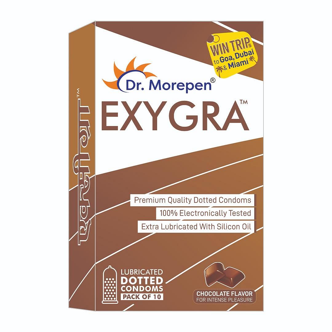 

Dr. Morepen Chocolate Flavoured Condom - 10 units