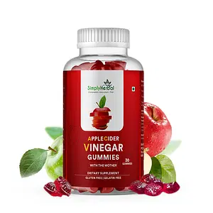 Simply Herbal Apple Cider Vinegar Gummies - 30 Gummies