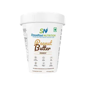 Steadfast Nutrition Peanut Butter crunchy 500g|High Protein, Benefits of Honey|Keto Friendly|100% Natural & Gluten-Free|Boosts Energy Levels, free of added sugar, salt, hydrogenated oil, preservatives