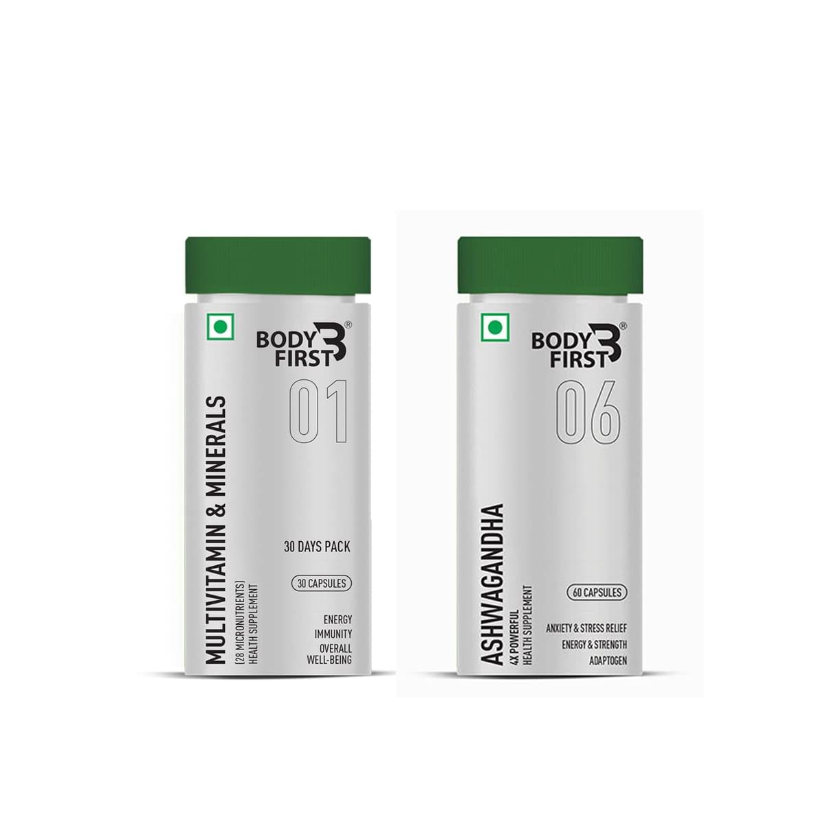 Body First Super Performance Multivitamin for Men & Women with Vitamin