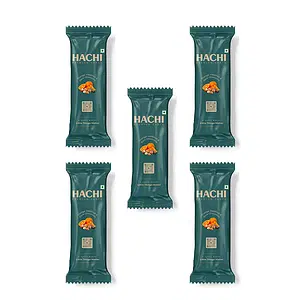 Hachi With Love Premium Orange Hazelnut & Dark Chocolate Granola Pouch Pack Of 5 (35g Each)