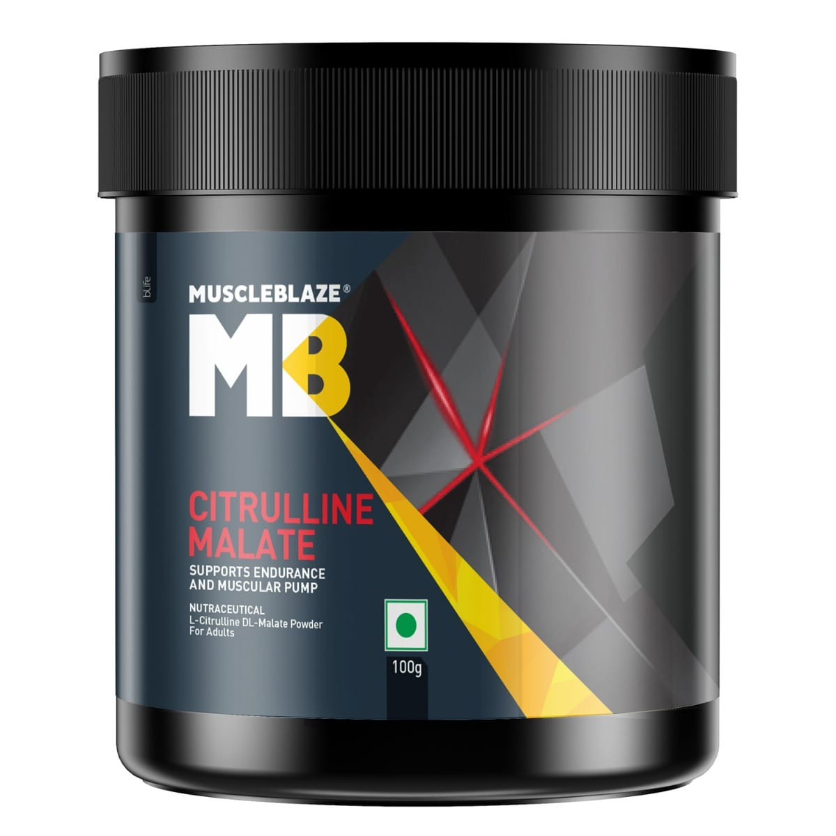 

MuscleBlaze Citrulline Malate | Supports Endurance & Muscle Pump (Unflavoured, 100g)