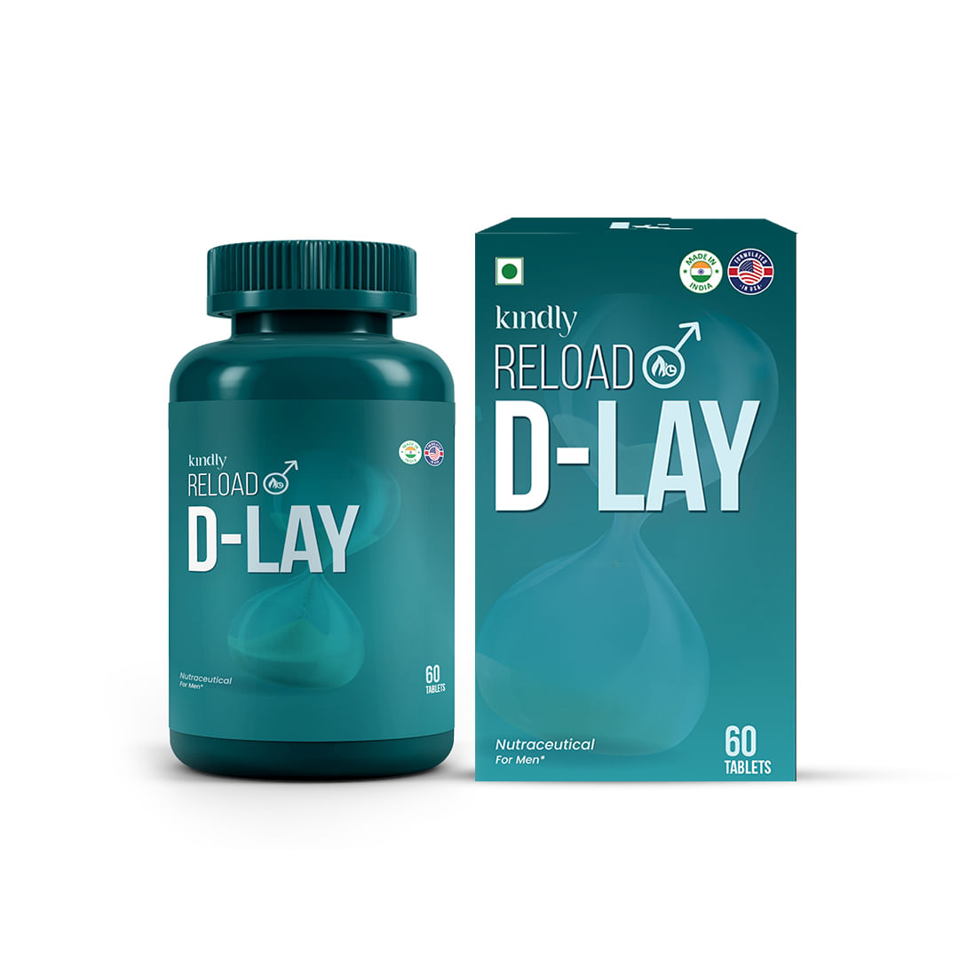 

Kindly Reload D-Lay – Vitality & Prolong Release Tablets | 60 Count | Muira Puama (Libido Booster) | Supplements for Men | Ayurvedic Formula with N...