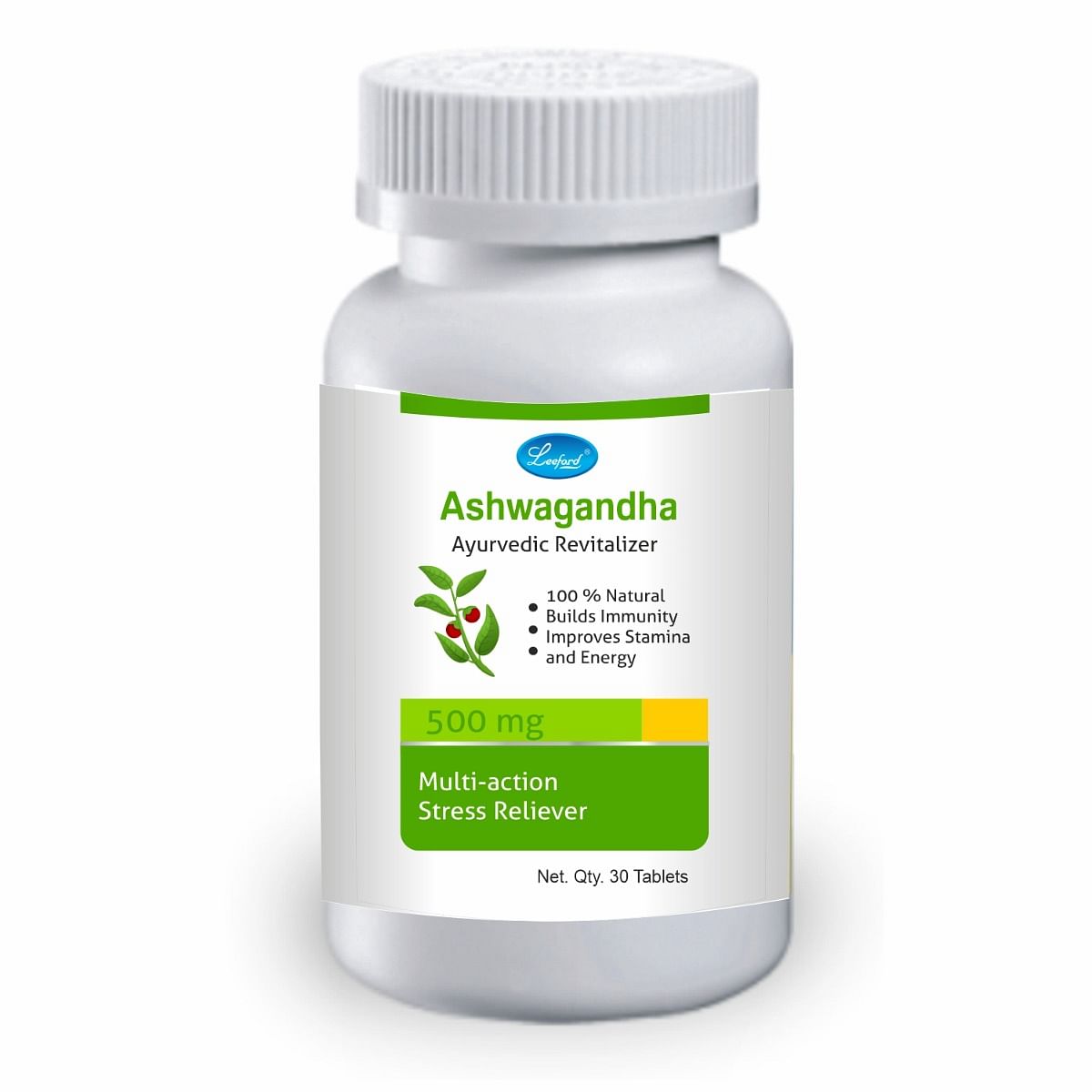 

Leeford Ashwagandha 60 Tablets