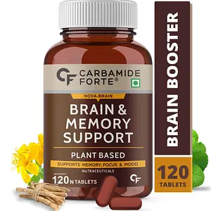 Carbamide Forte Brain Support  Supplement - 120 Veg Tablets
