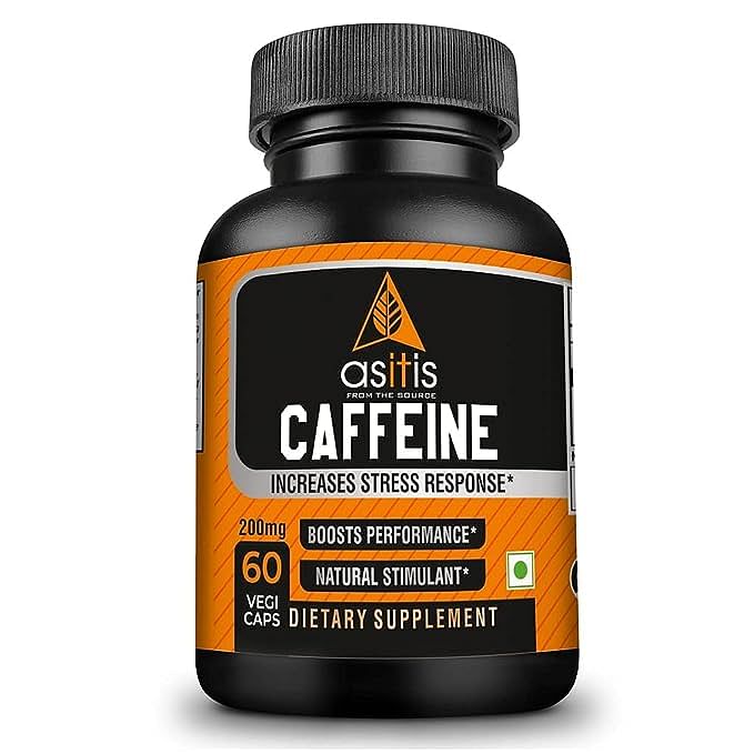 AS-IT-IS Nutrition Caffeine 200mg, 60 Capsules | Natural Stimulant ...