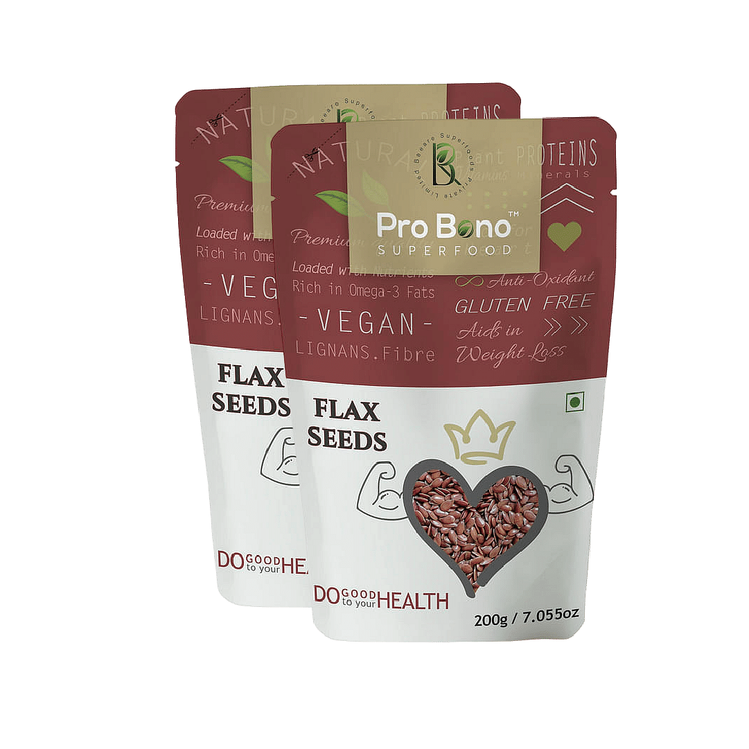 

Pro Bono Superfood Flax Seeds | Pack of 2