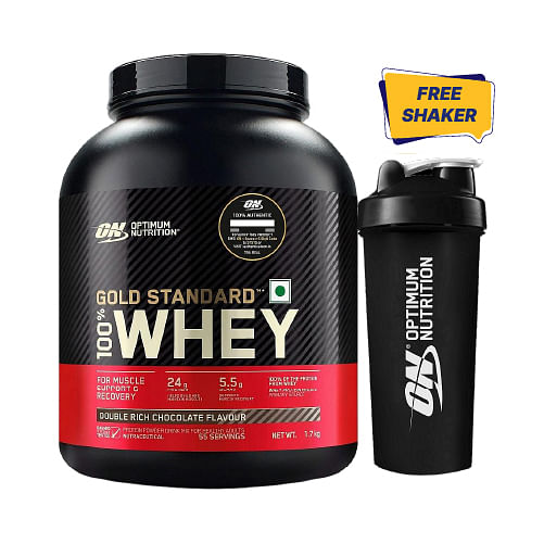 

Optimum Nutrition (ON) Gold Standard 100% Whey Protein Powder 1.7 Kg (Double Rich Chocolate) Primary Source Whey Isolate - (Near Expiry Sep 2024) ...