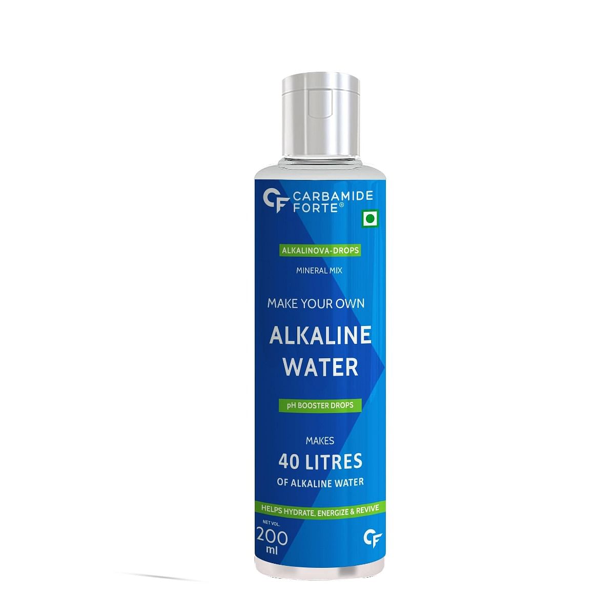 

Carbamide Forte Make Your Own Alkaline Water Drops | pH booster drops | 40 Litres of Alkaline Water per Bottle