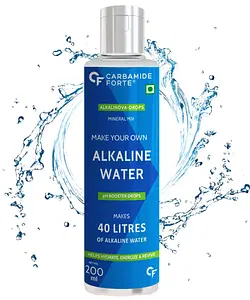 Carbamide Forte Make Your Own Alkaline Water Drops | pH booster drops | 40 Litres of Alkaline Water per Bottle