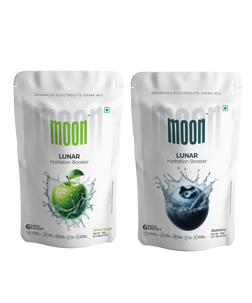 

Moon Lunar Green Apple and Lunar Blueberry Hydration Booster combo - Pack Of 2