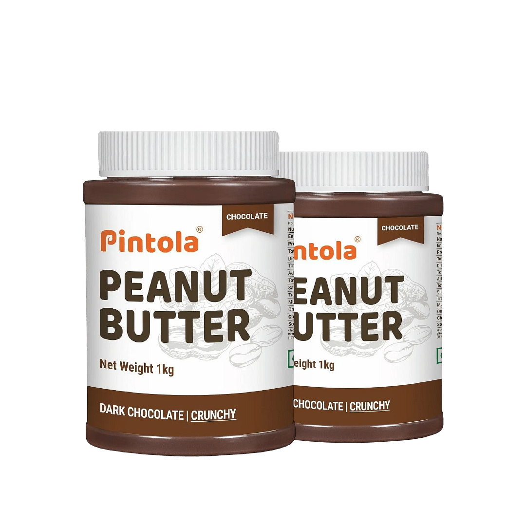 

Pintola Choco Spread Peanut Butter Made with premium quality peanuts & blended with rich dark chocolate | Non GMO, Naturally Gluten Free, Zero Chol...