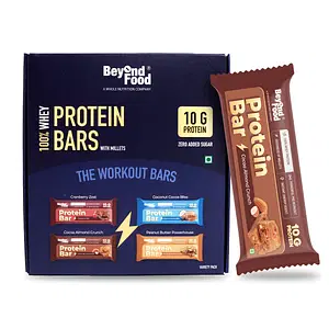 Beyond Food Protein Bars - Cocoa Almond | Pack Of 6 | 6x40G 