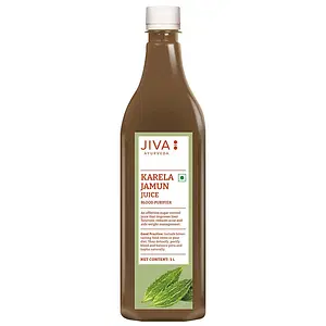 Jiva Ayurveda Karela Jamun Juice (1 Litre) Pack of 1