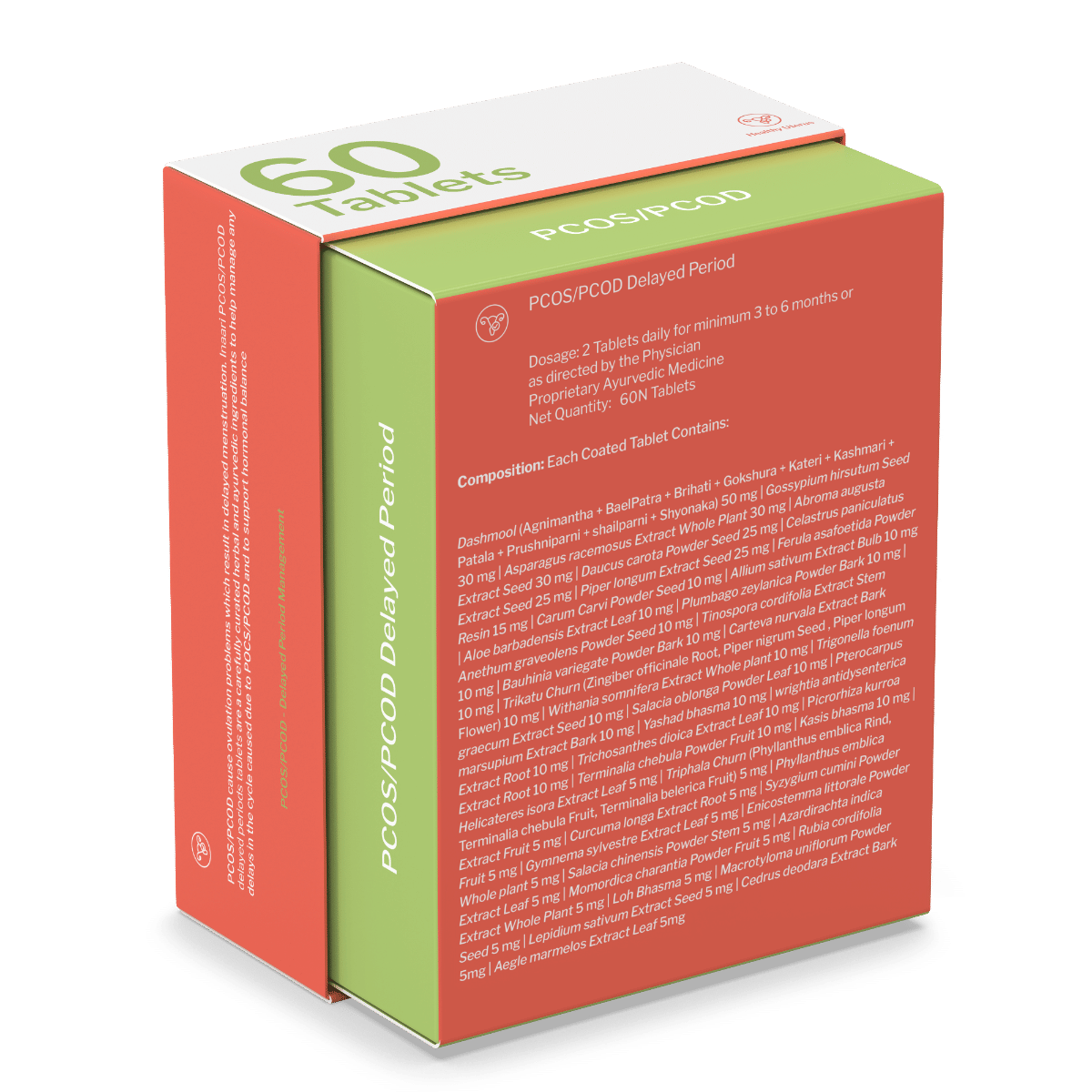 Inaari Delayed Periods 60N Tablets Ayush Approved Ayurvedic Tablet