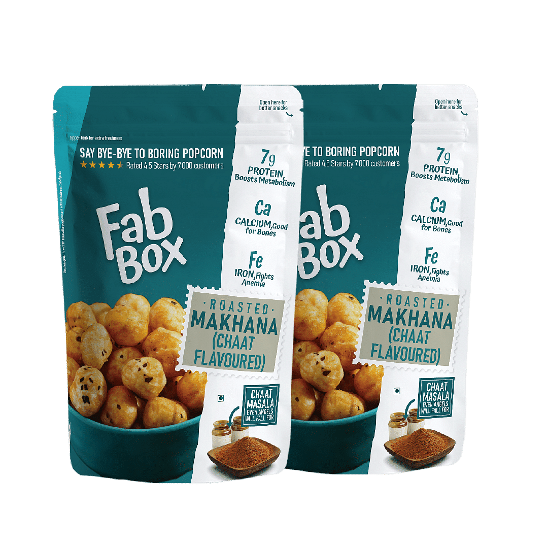 

Fabbox Roasted Makhanas 83g | Pack of 2