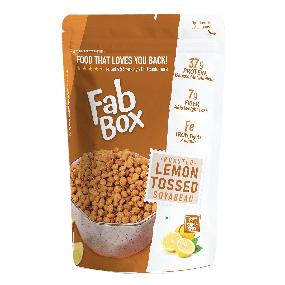 

Fabbox Lemon Tossed Soyabeans 180g