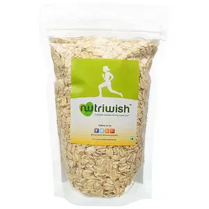 Nutriwish Rolled Oats Pouch, 200 Gram