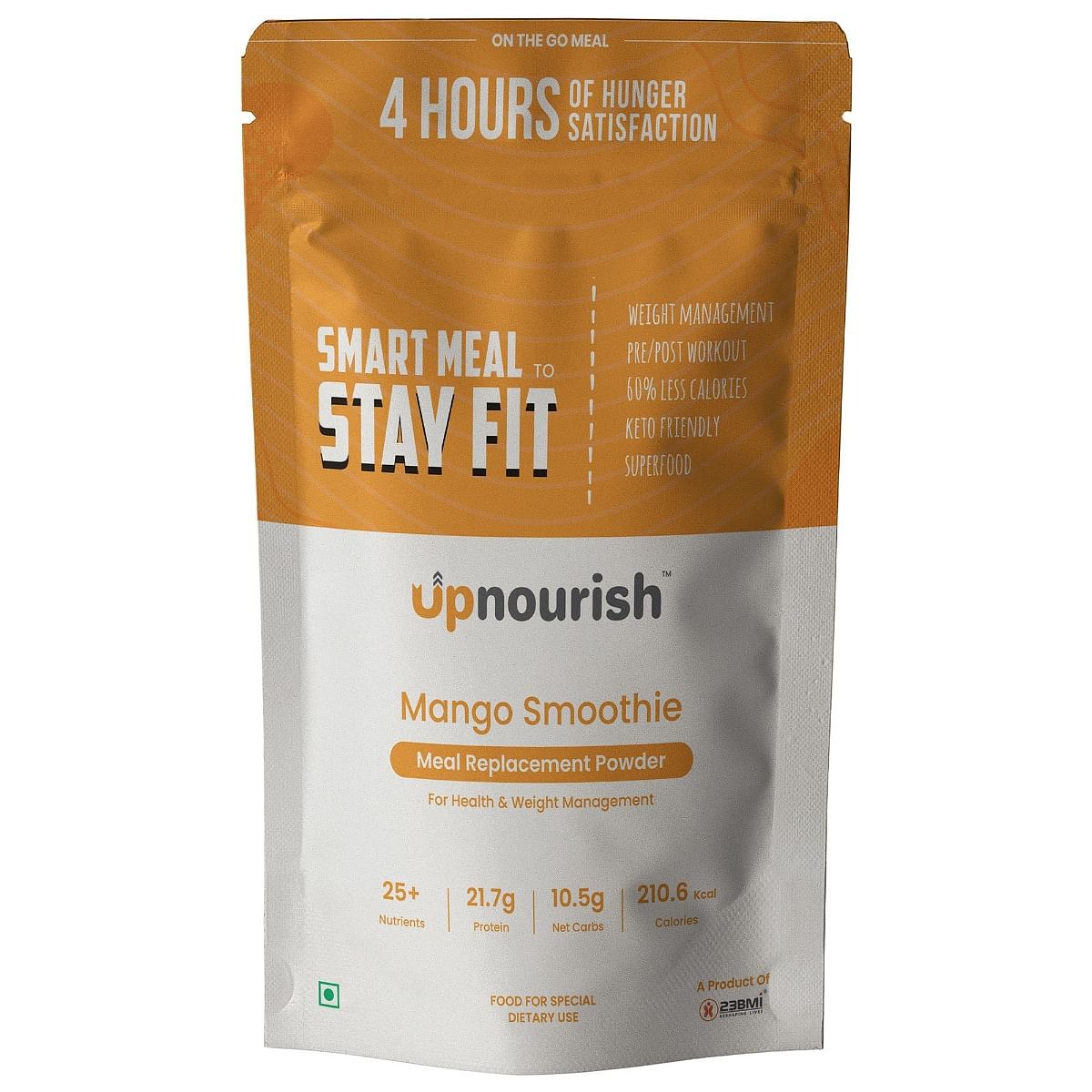 

UpNourish Mango Meal Replacement Smoothie (50g x 4)