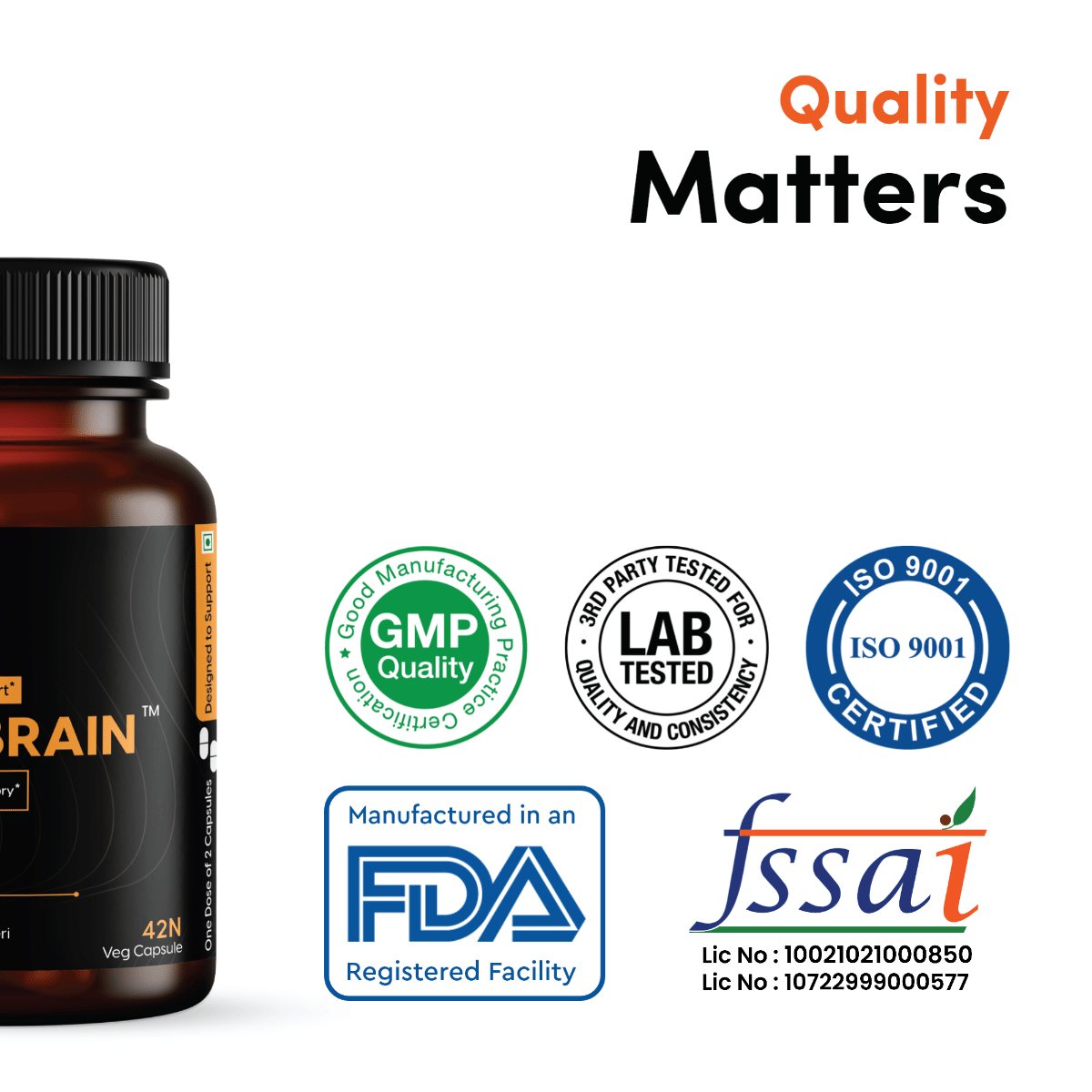 Giver Nutrition Ultra Brain Nootropic Brain Supplement Alpha GPC ...
