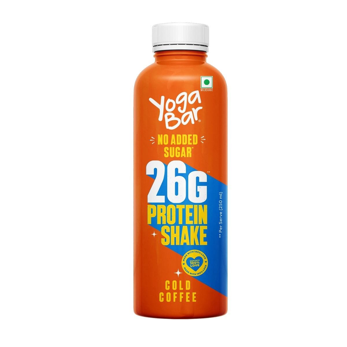 Yogabar Protein Shake, with 26g Protein- Cold Coffee