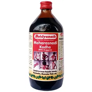 Baidyanath Nagpur Maharasnadi Kadha-Ayurvedic Tonic For Joint Pain And Muscle Stiffness-450 Ml