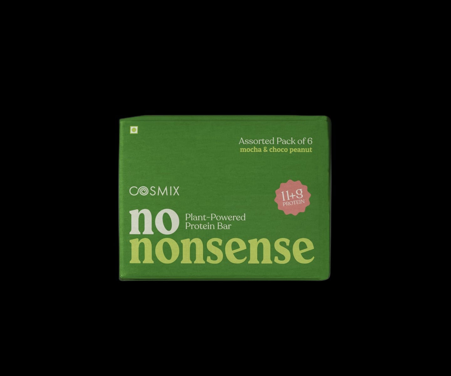 

Cosmix No-Nonsense Protein Bar | Assorted Pack of 6 | 270g