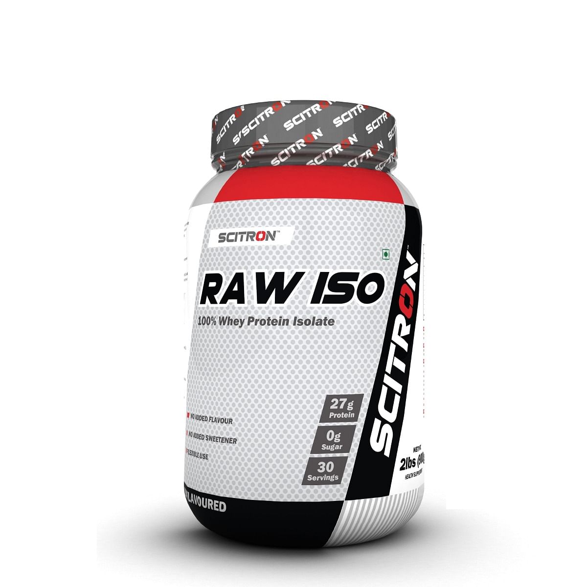 

Scitron RAW ISO 100% Whey Protein Isolate - 2lbs, 900g, Unflavoured