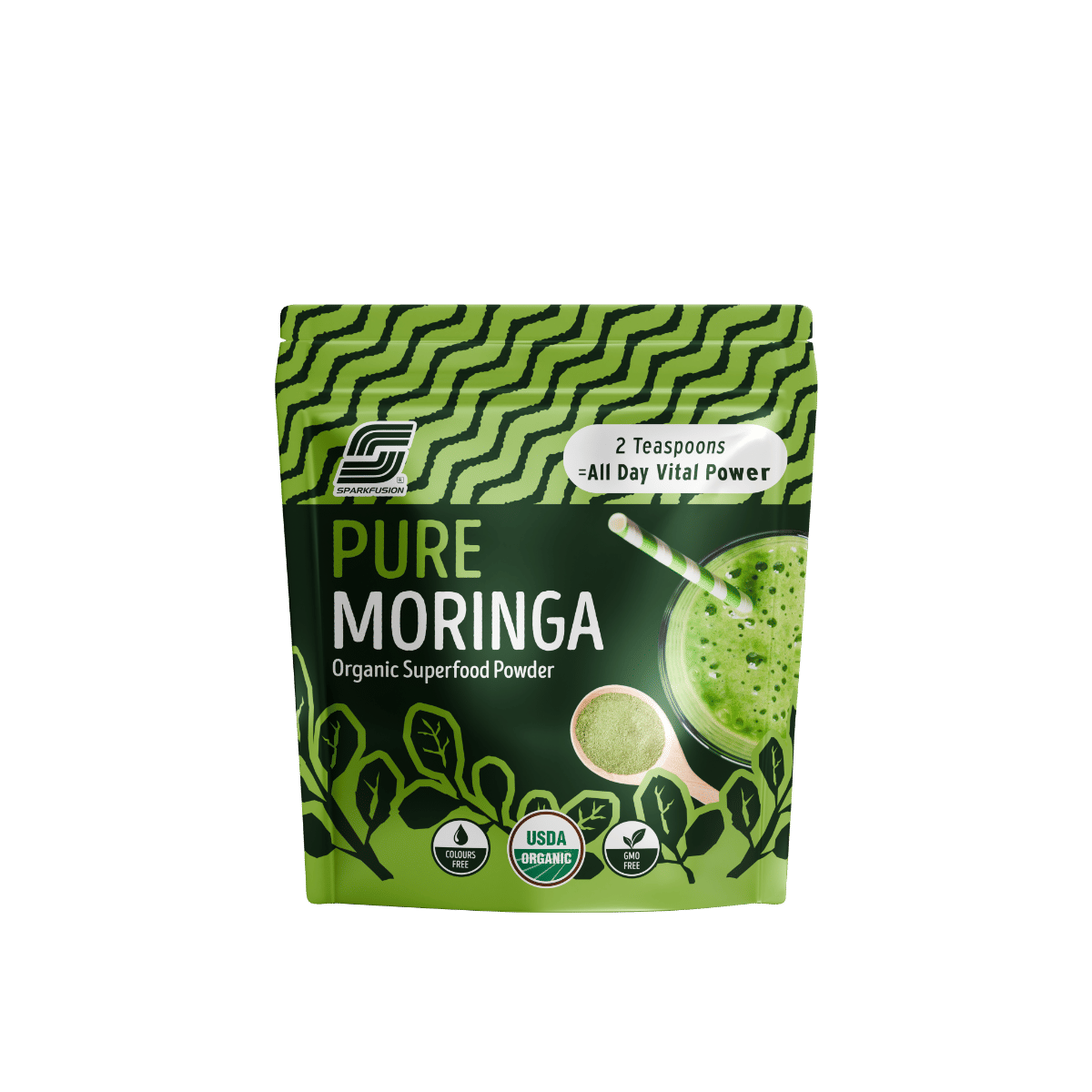 

Sparkfusion 100% Organic Moringa Powder | 200g | Ayurvedic Superfood | Power House Of Natural Multivitamins & Antioxidants | Good For Digestion, En...