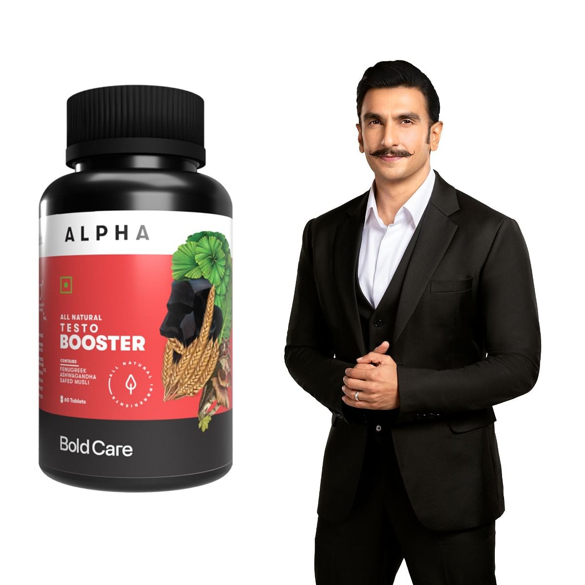 

Bold Care Alpha Testosterone Booster, 60 Tablets