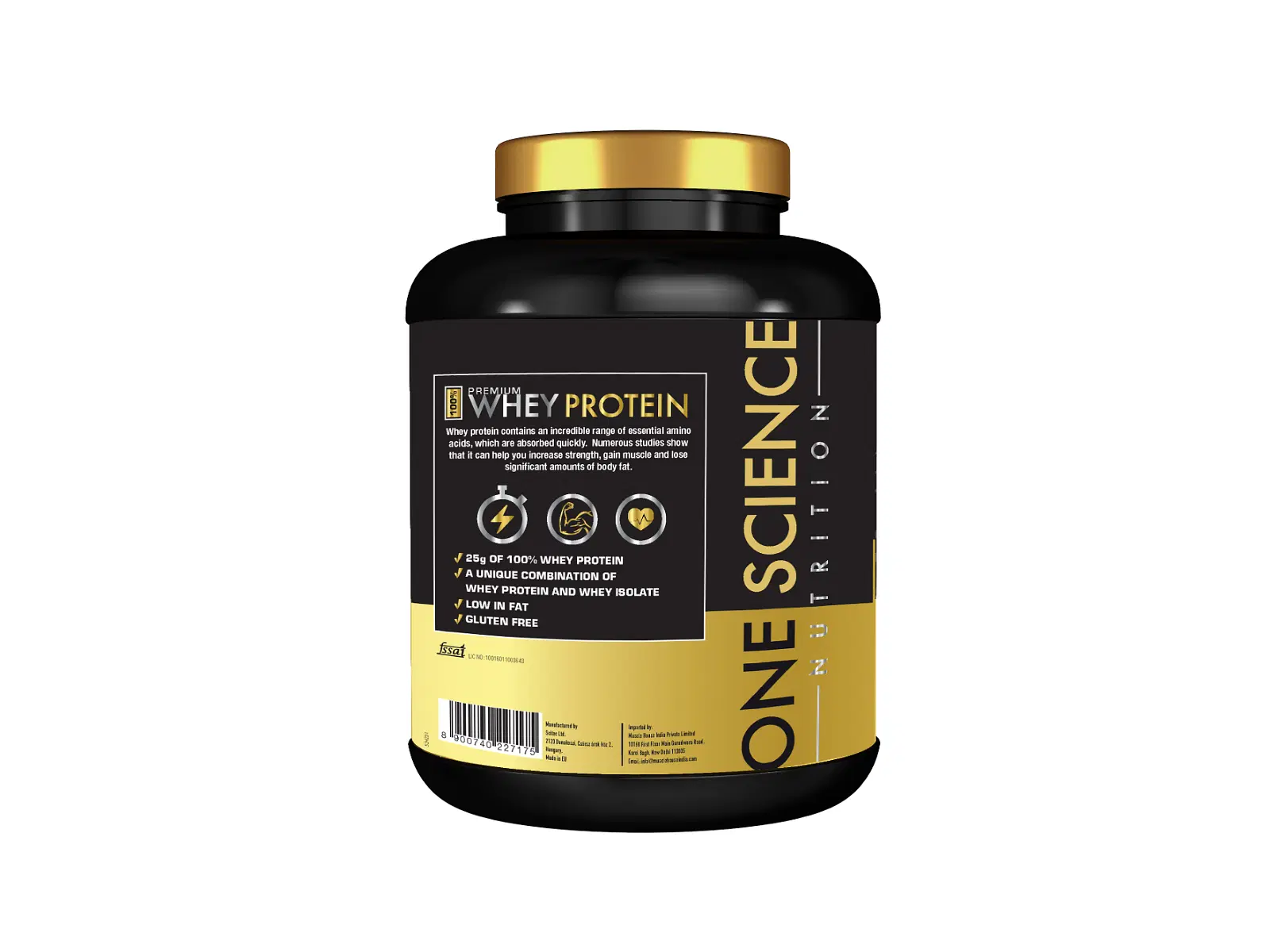 One Science Nutrition OSN Premium Whey Protein Grass Fed Whey