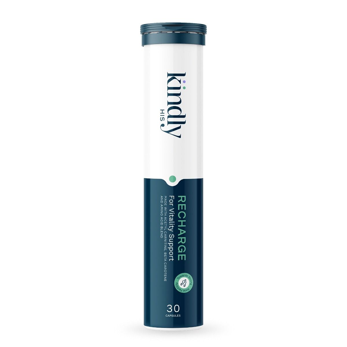 

Kindly Health Recharge Capsules For Men | Helps In Boosting Overall Energy, Stamina | Supports Overall Health | Helps In Improving Immunity | With ...