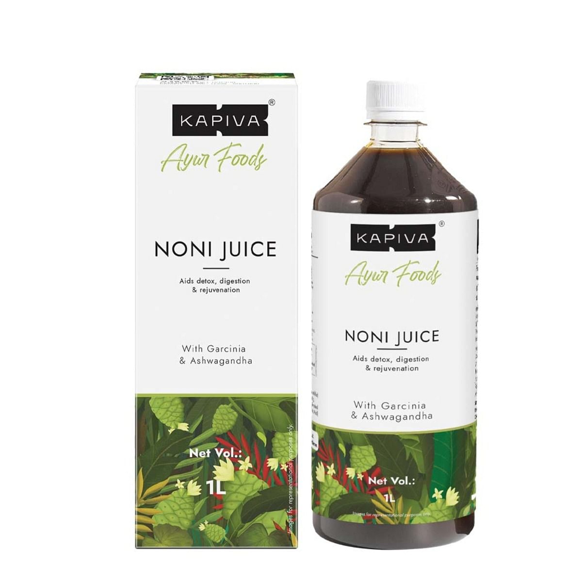 

Kapiva Noni Juice (Al-Round Tonic), 1 L, Unflavoured