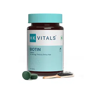 HealthKart HK Vitals Biotin 10000mcg | 90 Tablet | Hair | Skin | Nail