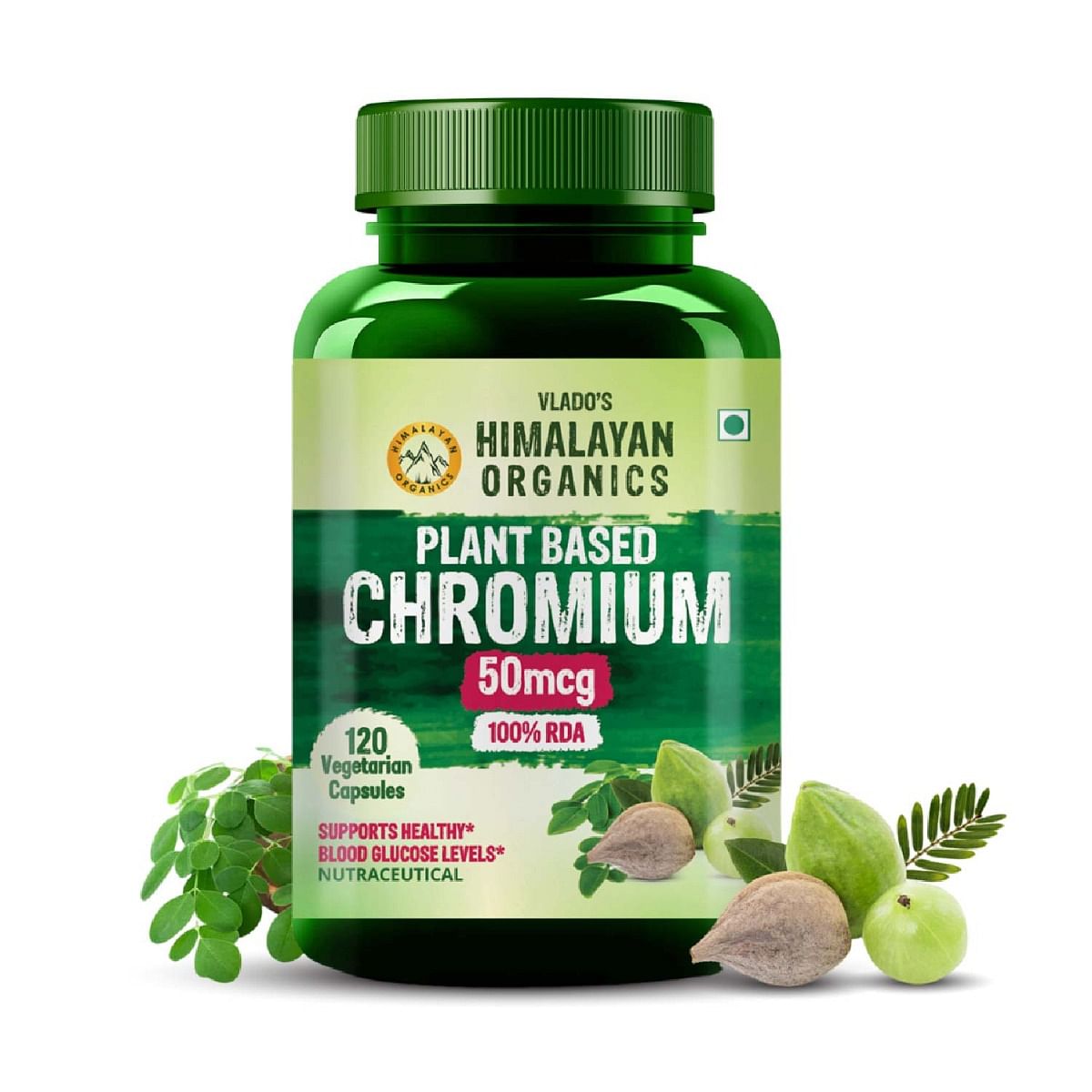 

Vlado's Himalayan Organics Plant Based Chromium 120 Caps
