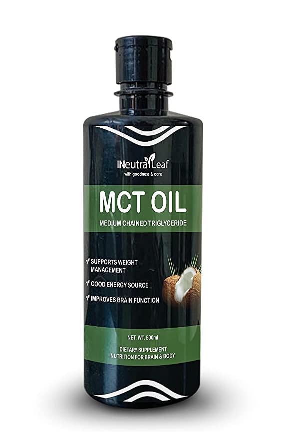 

Neutraleaf MCT Oil for Keto Friendly Diet which Acts as Fuel for Brain & Body