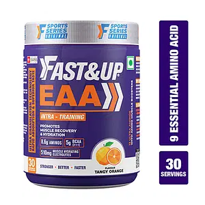 Fast & Up EAA Intra-Workout | 30 Serving | Tangy Orange | Mucscle Recovery
