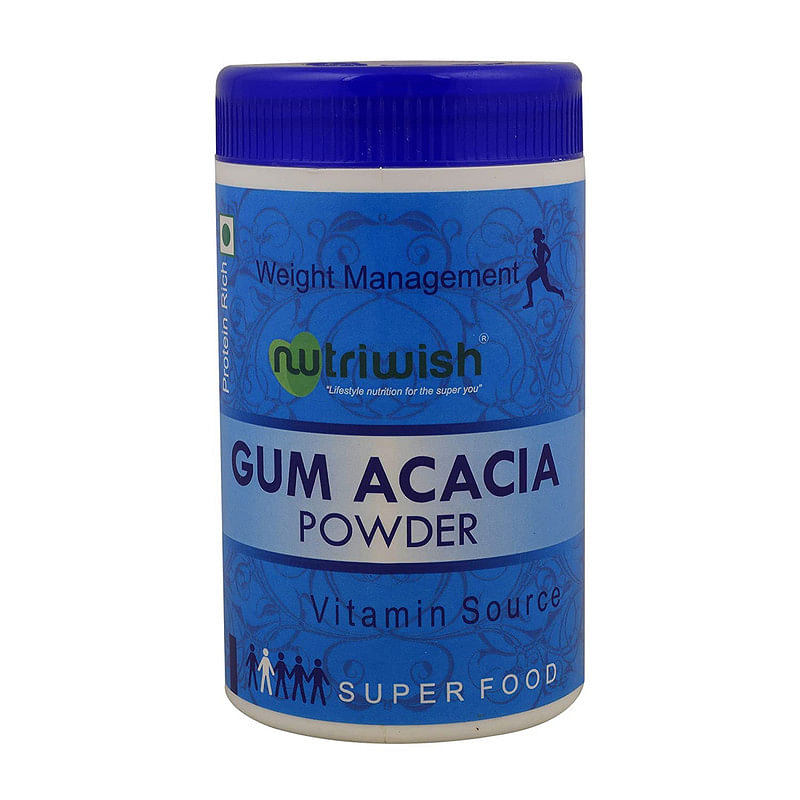 

Nutriwish Gum Acacia Powder, 200 g - Dink | Vegan | All Natural | Healthy Ingredient