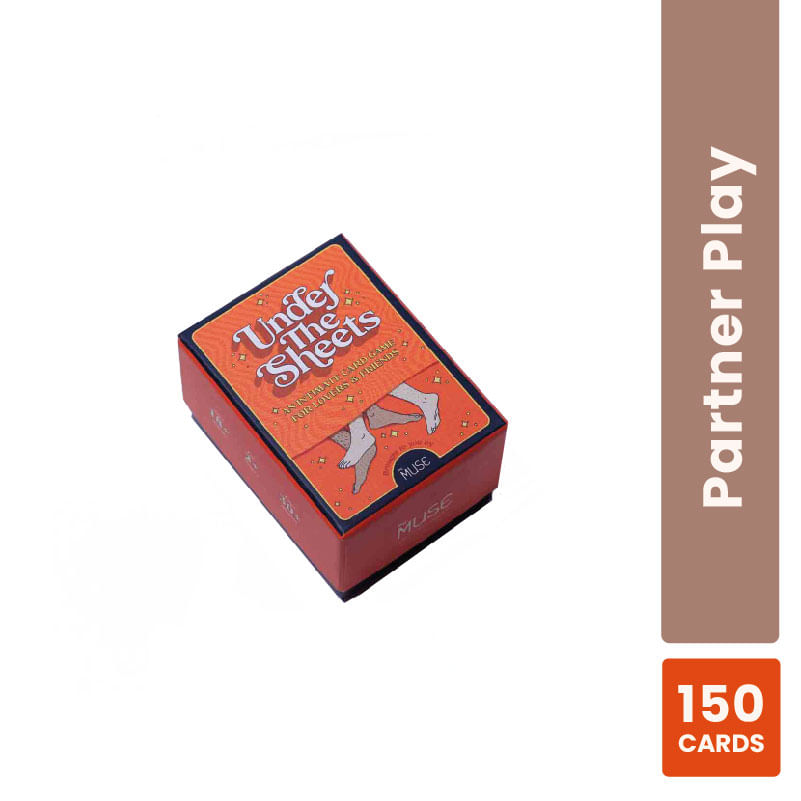 MyMuse Under The Sheets Intimacy Card Game for Couples, 150 Cards