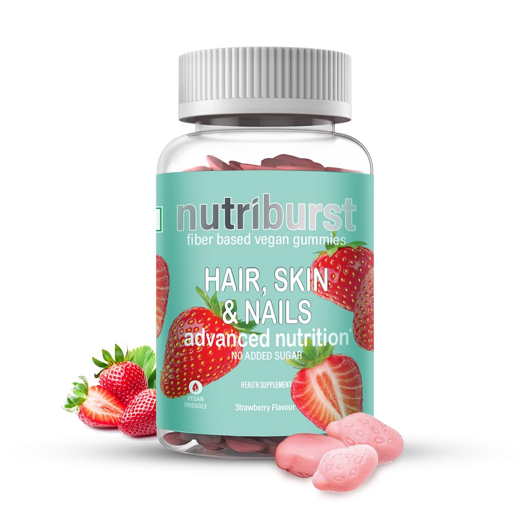 

NUTRIBURST Hair, Skin & Nail | UKs Most Trusted Brand| Biotin Hair Gummies | For Healthy Skin, Hair & Nails | VEGAN AND SUGAR-FREE M | Delicious St...