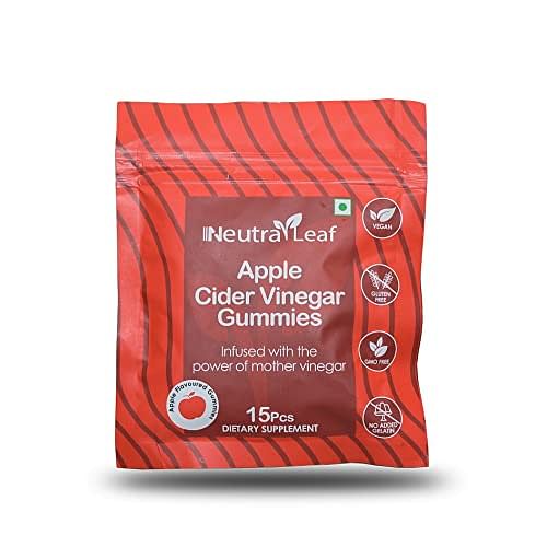 

NeutraLeaf Apple Cider Vinegar Gummies for Weight and Blood Pressure Management 15g