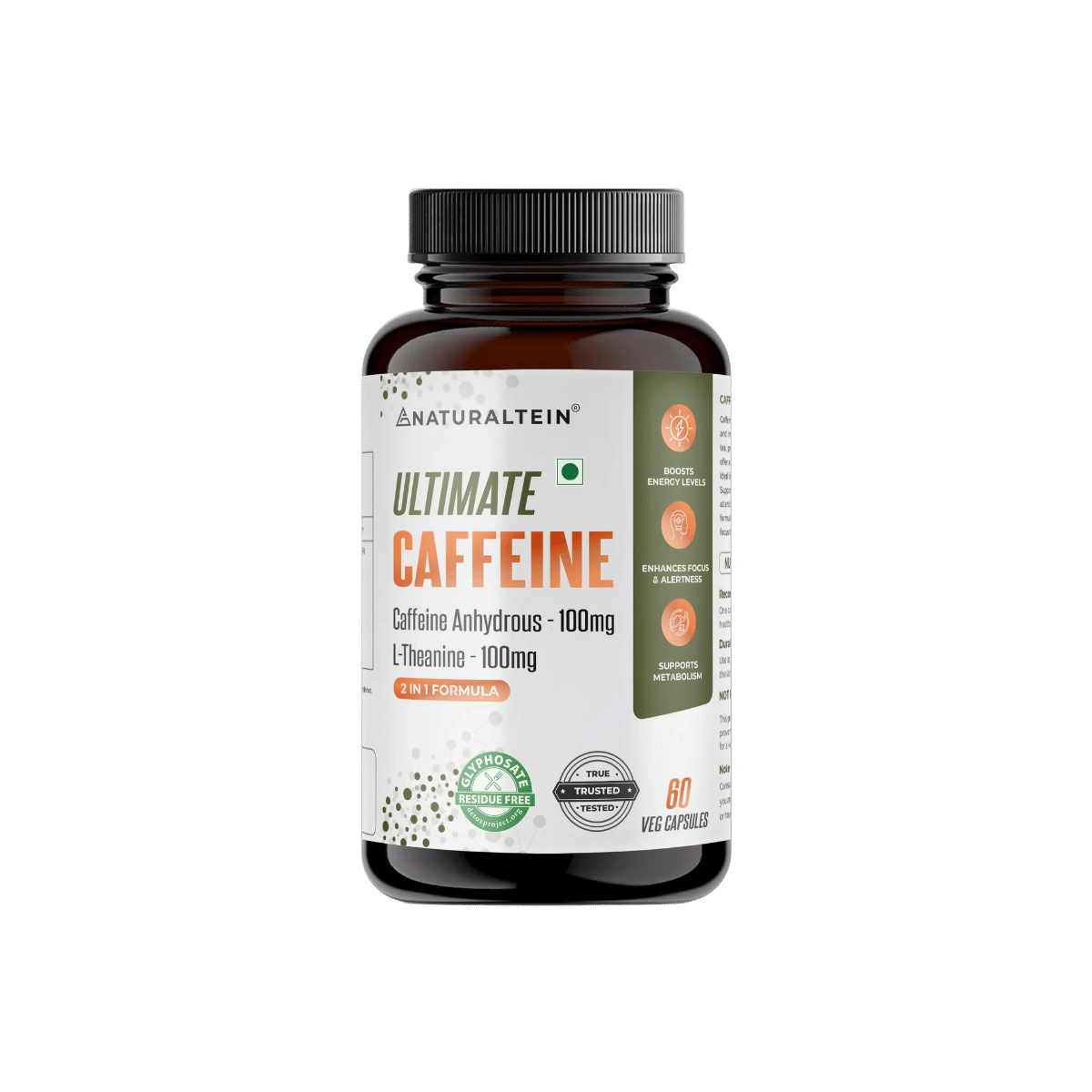 

Naturaltein Ultimate Caffeine 60 Capsules