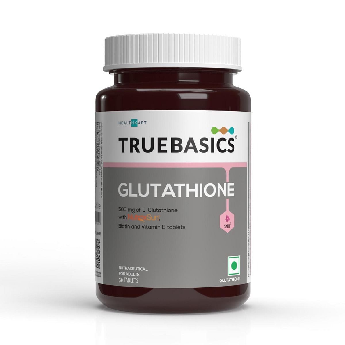 

TrueBasics L-Glutathione, 30 capsules