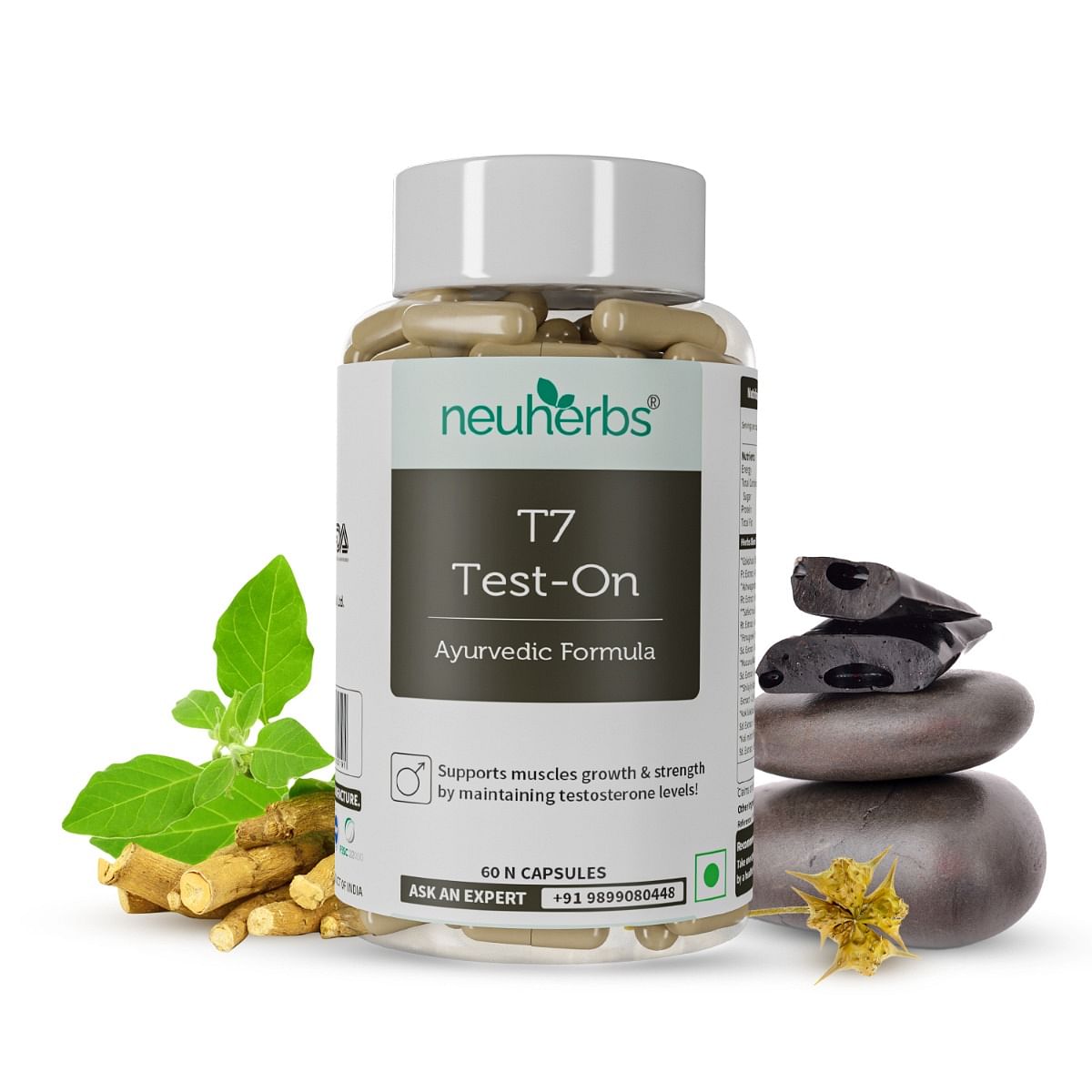

Neuherbs T7 TEST -ON 60 capsules